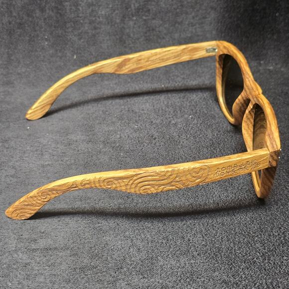 Limited Edition Lifestyle Apparel Polarized Wood Sunglasses Wooden Frame Glasses - Picture 2 of 11